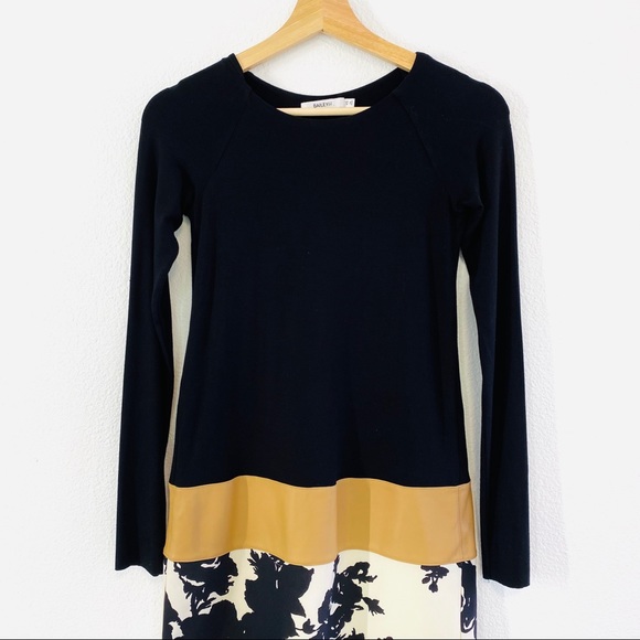 Bailey 44 Dress Black with Floral Bottom XS - Picture 3 of 7